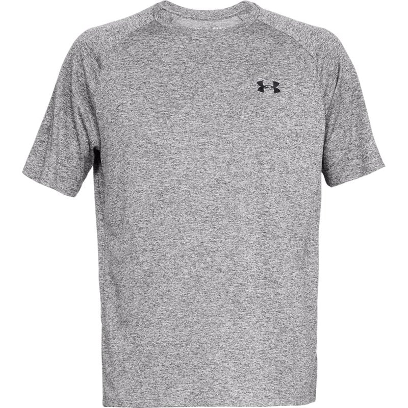 Under Armour Men's Tech 2.0 Short-Sleeve T-Shirt , Charcoal Light Heath (019)/Black, Small
