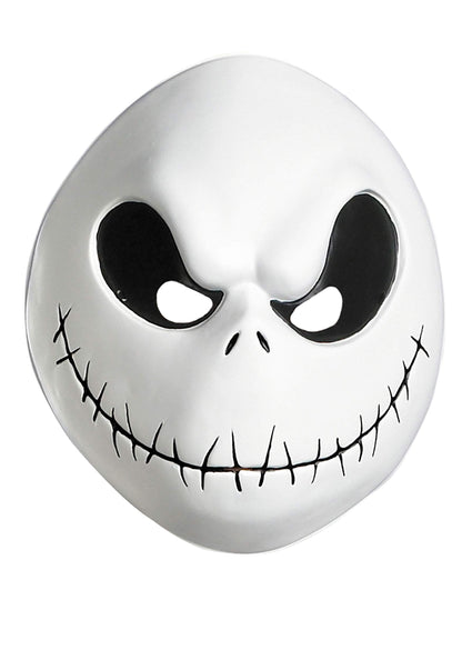 Disney mens Disguise the Nightmare Before Christmas Jack Skellington costume masks, White/Black, One Size US