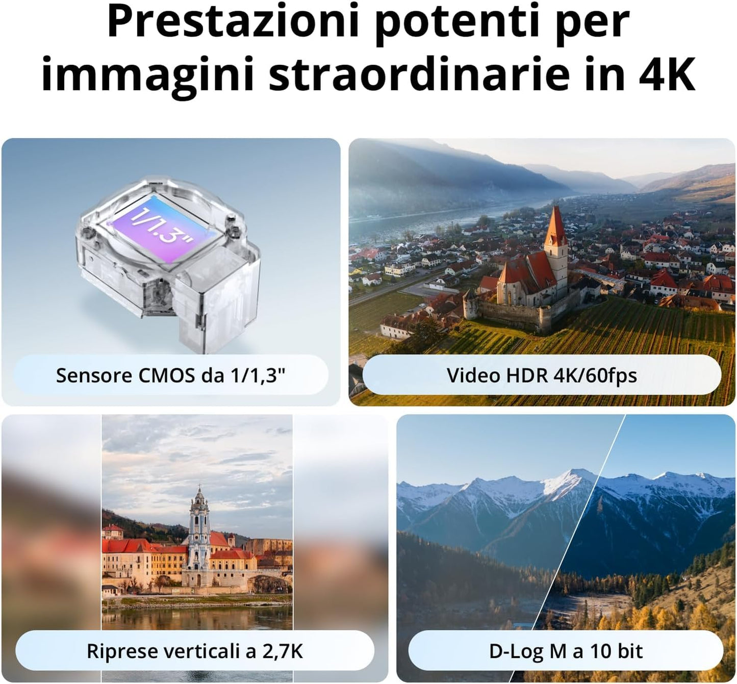 DJI Flip With RC 2 Screen Remote Controller, Follow Me Drone With 4K UHD Camera for Adults, Under 249 g, 3-Axis Gimbal Stabilization, 44000ft/13km Video Transmission, Palm Takeoff, 31-Min Flight Time