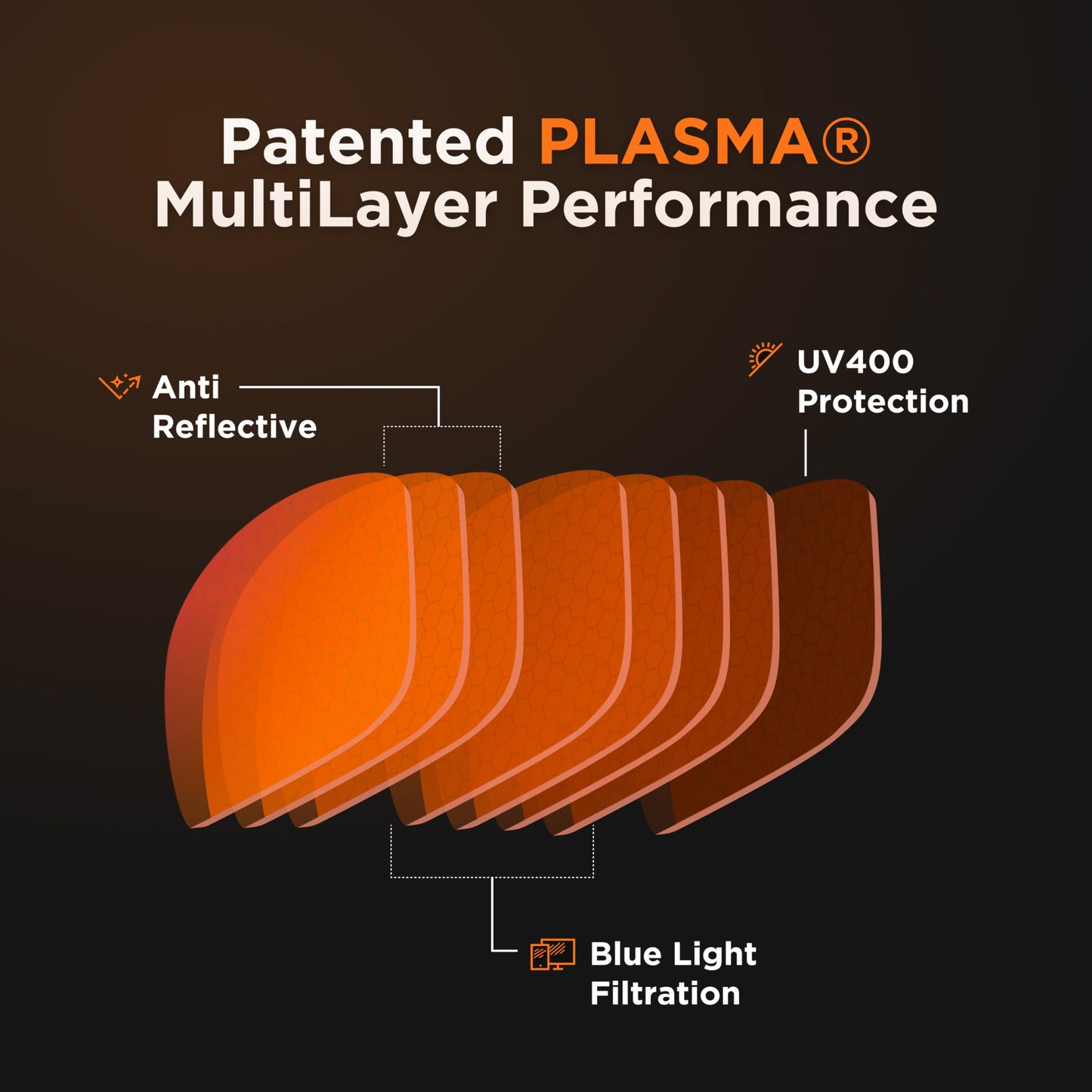 Horus X - Gaming Glasses | Blue Light Blocking Computer Screen Glasses | Anti Fatigue & Eyestrain for Men and Women | Amber