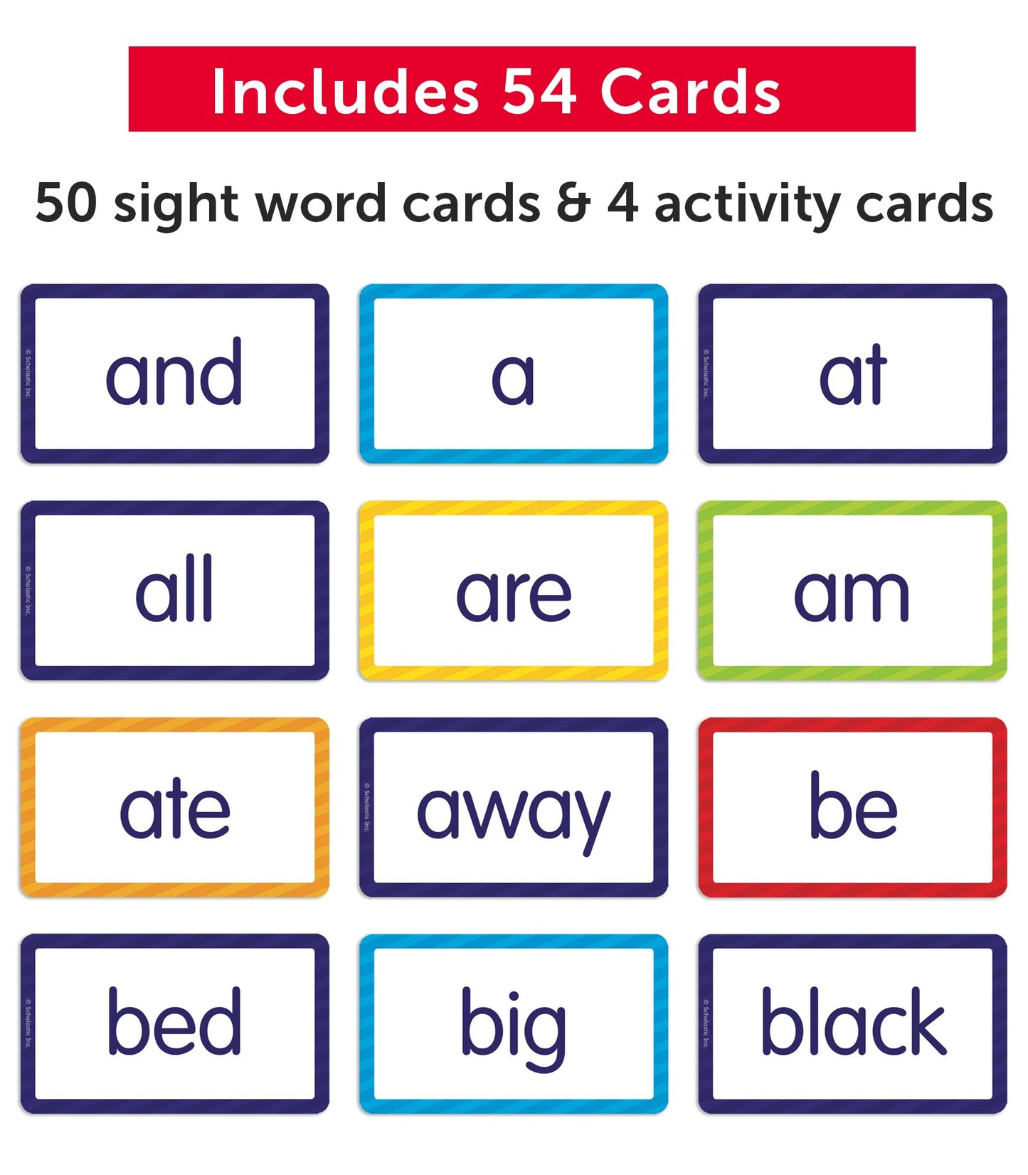 Scholastic Flash Cards: Sight Words
