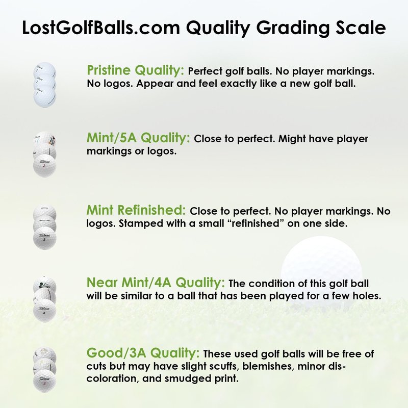 LostGolfBalls - 100 e6 Soft Golf Balls in Near Mint Condition, AAAA Quality, Recycled Used Golf Balls, Best Value Golf Balls, White