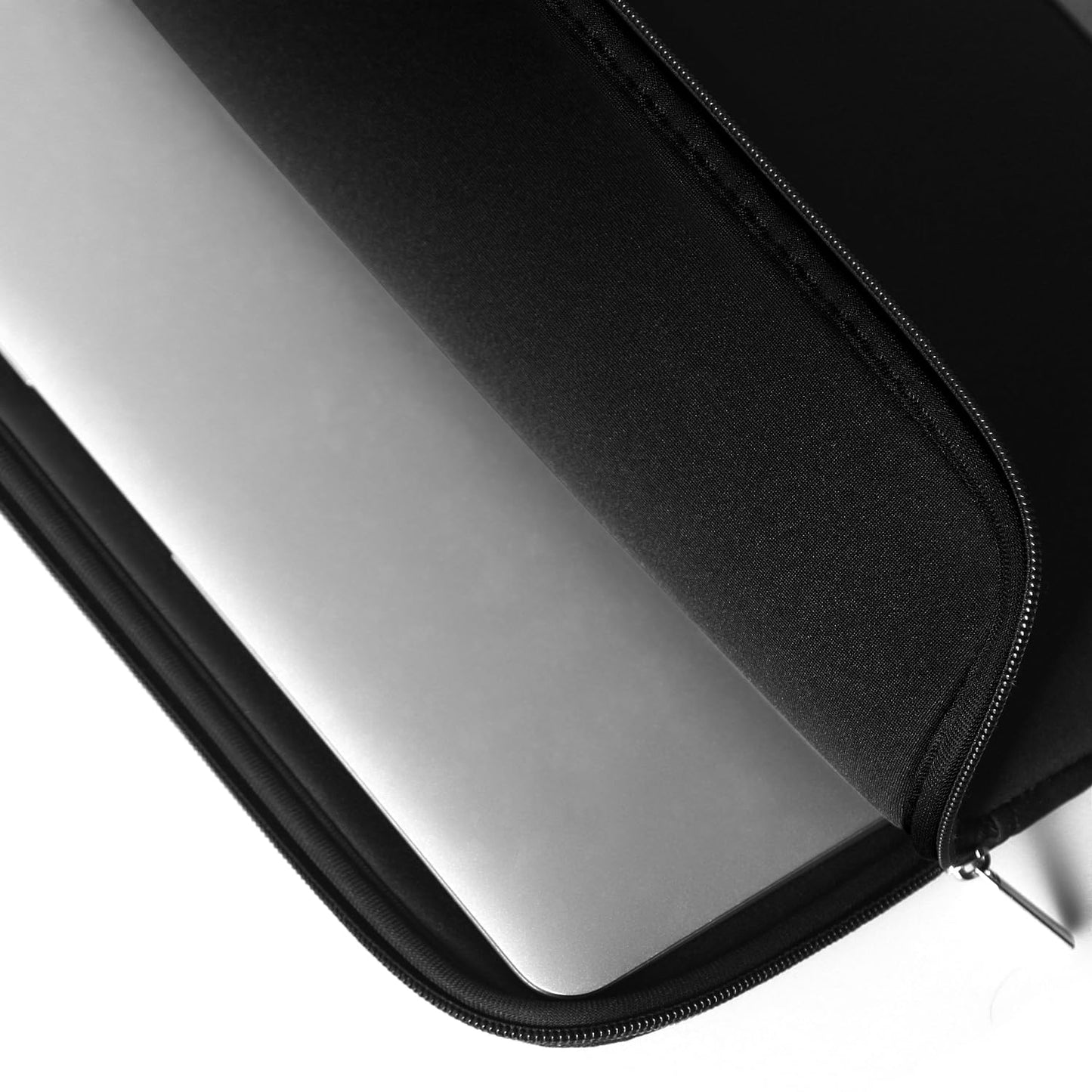 CCPK Laptop Sleeve Case 13 inch for MacBook Air 13.6 inch Mac Pro 13.3" Accessories 13 inch Laptop Computer Sleeve Protective Carrying Case Cover Bag 2025 2024 2022 2020 M4 M3 M2 M1 A3240 A3113, Black