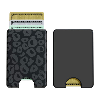 Casely MagWallet | Starfish Wishes | Coral Pink Shimmer | Slim Wallet Card Holder | Compatible with MagSafe | Soft-Touch Hard Silicone | Holds Up to 3 Cards