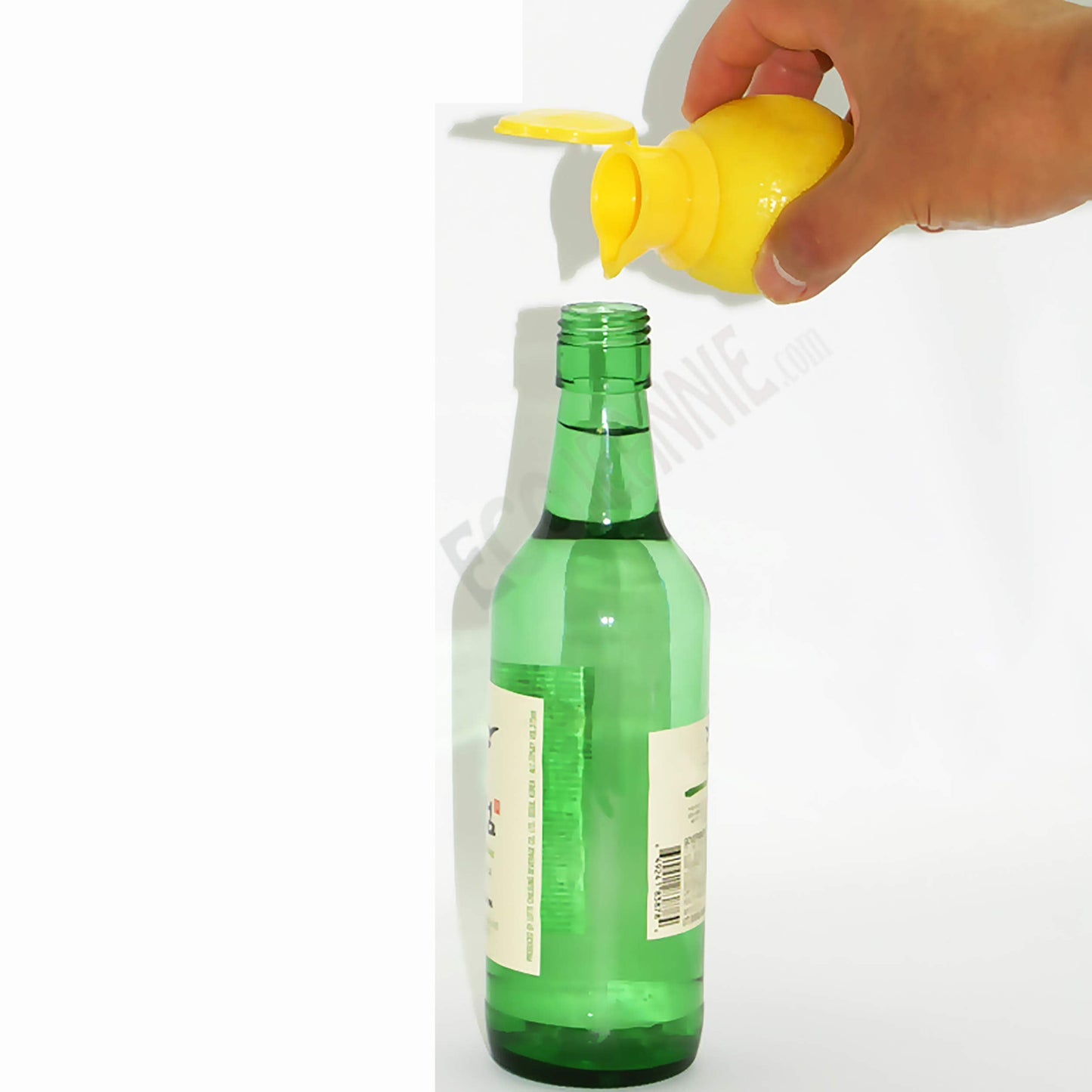 EcoJeannie 2 Pack Citrus Tap, Portable Lemon Juicer Faucet (Patent Pending), Lime Squeezer, Juice Extractor- BPA Free Hormone Free