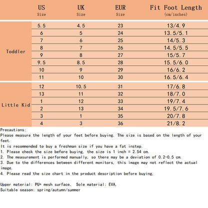 RAYCHY Toddler Boys Girls Light Up Shoes LED Lightweight Mesh Breathable Walking Sneakers Red
