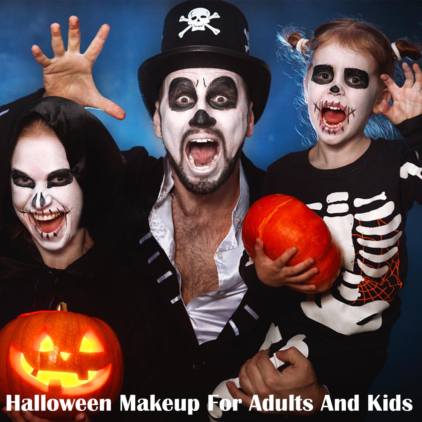 MEICOLY 9 Colors Face Body Paint Set,1.01x9oz/Box,Water Based Washable Face Paint for Adult Kids,Safe Cream Body Paint for Skin,Yellow Red White Blue Face Painting Kit for Halloween SFX Cosplay Makeup