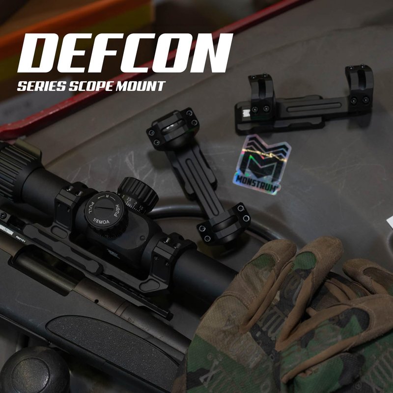 Monstrum Defcon Series Cantilever Scope Mount | 30 mm Diameter