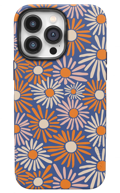 Casely iPhone 14 Pro Case | Opposites Attract | Day & Night Mountains | Compatible with MagSafe | Bold Protective Design