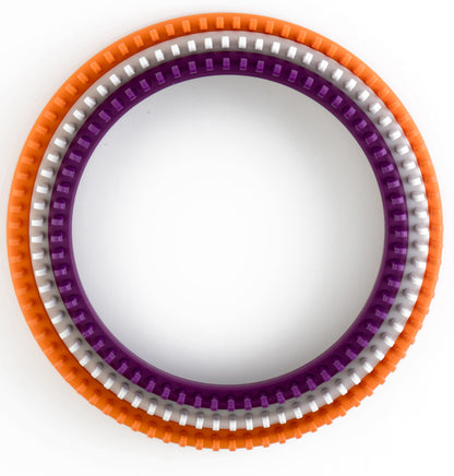 Authentic Knitting Board 'Premium' Round Knitting Looms Set, 3/8" Small Gauge KB Looms (3 Loom Set)