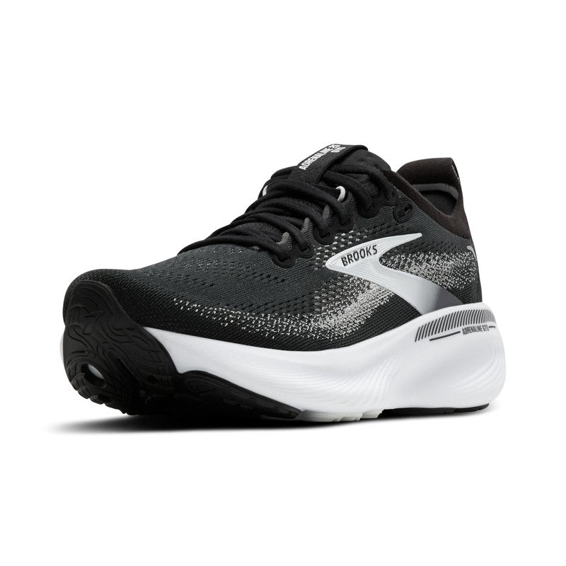Brooks Women’s Adrenaline GTS 25 Supportive Running & Walking Shoe - Black/Grey/White - 11.5 Medium