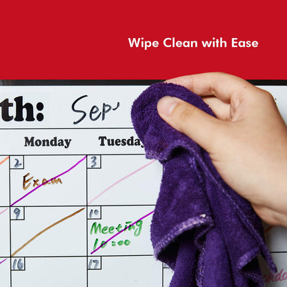 Fridge Calendar Magnetic Dry Erase Whiteboard Calendar for Refrigerator Planners 16.9 Inches X 11.8 Inches