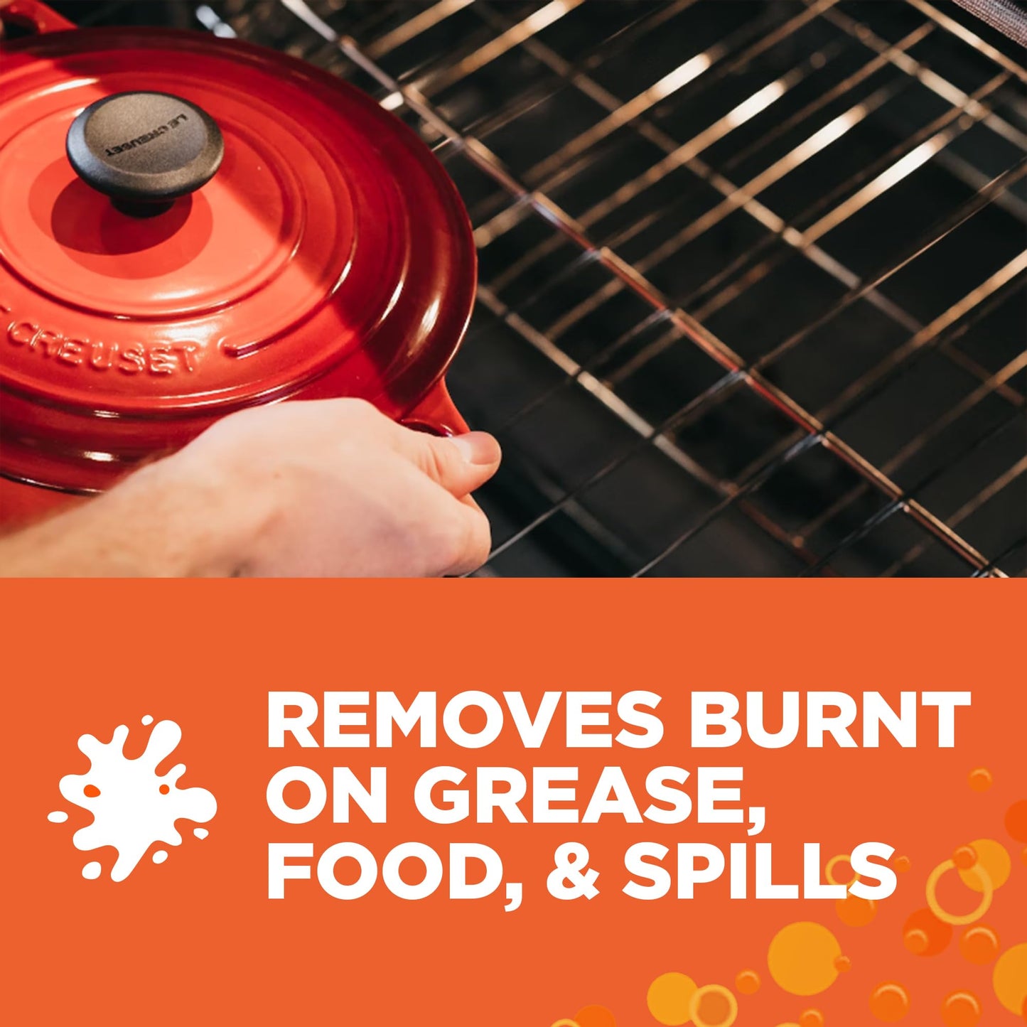Mr Muscle Oven Cleaner, Heavy Duty Oven Cleaner & Degreaser for Burnt Grease & Food Spills, No-Scrub Formula for Quick Kitchen Cleaning, Fast-Acting Clean in Just 30 Minutes, Pack of 6 (6 x 300ml)