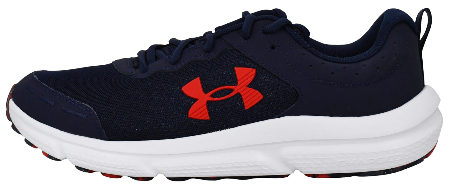 Under Armour Men's Charged Assert 10, (410) Midnight Navy/Midnight Navy/Red, 7, US