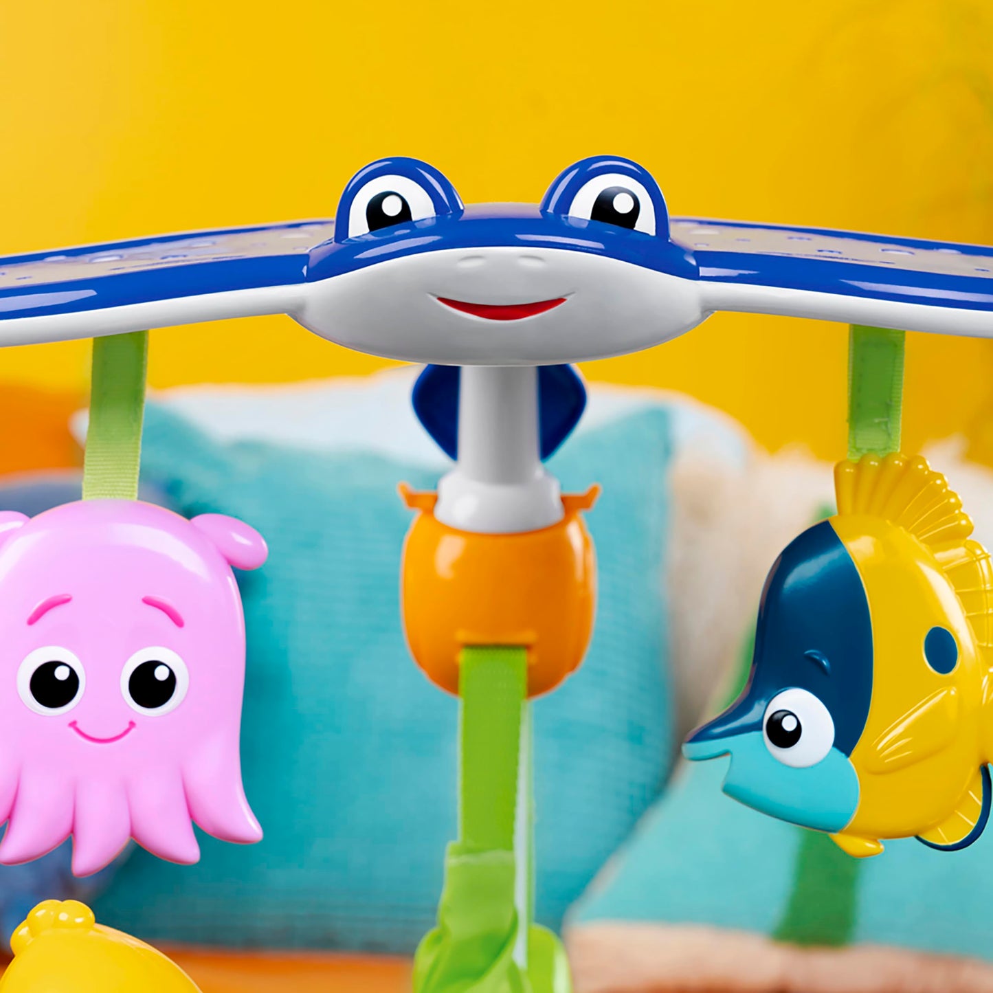 Bright Starts, Disney Baby, Finding Nemo Sea of Activities Jumper, Activity Centre with 13 Activities, Lights, Music and Ocean Sounds, Adjustable Height, 360° Rotation, Ages 6 Months +