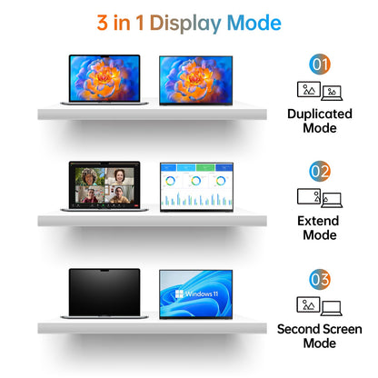 VILVA Portable-Monitor-for-Laptop - 15.6'' 1080P FHD IPS Display USB-C HDMI Portable Monitor for Laptop with Cover and Speakers External Monitor for Laptop/PC/Mac/Phone/Xbox Switch/PS4/