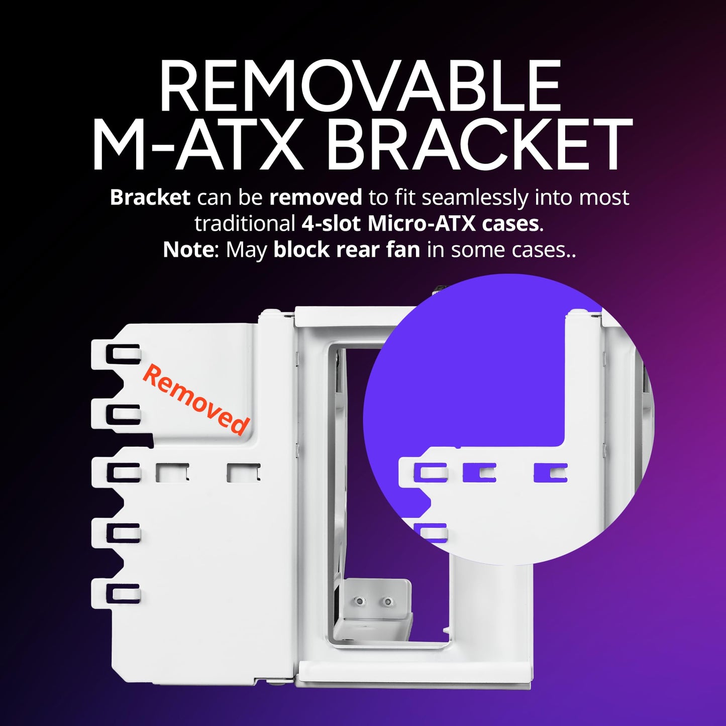 Cooler Master Vertical Graphics Card Holder Kit V3 - White