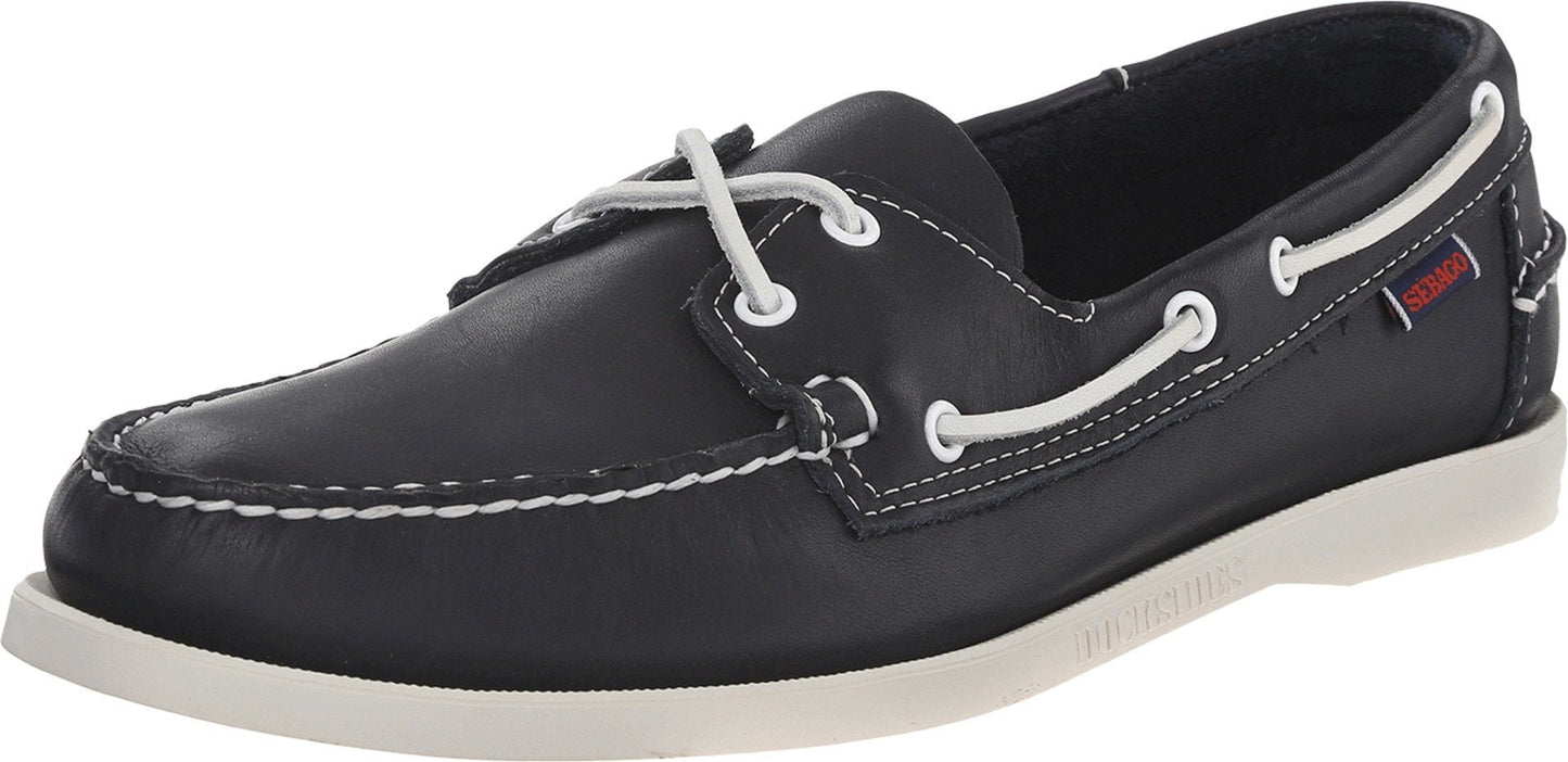 Sebago Docksides, Men Boat Shoes, Blue (Blue Nite Leather), 11 UK (46 EU)