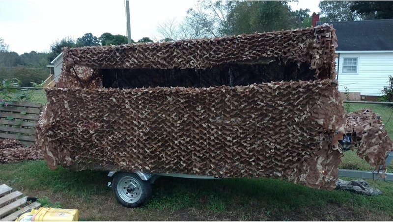 Camo Netting for Hunting | Bulk Roll Military Sunshade | Durable Outdoor Camouflage