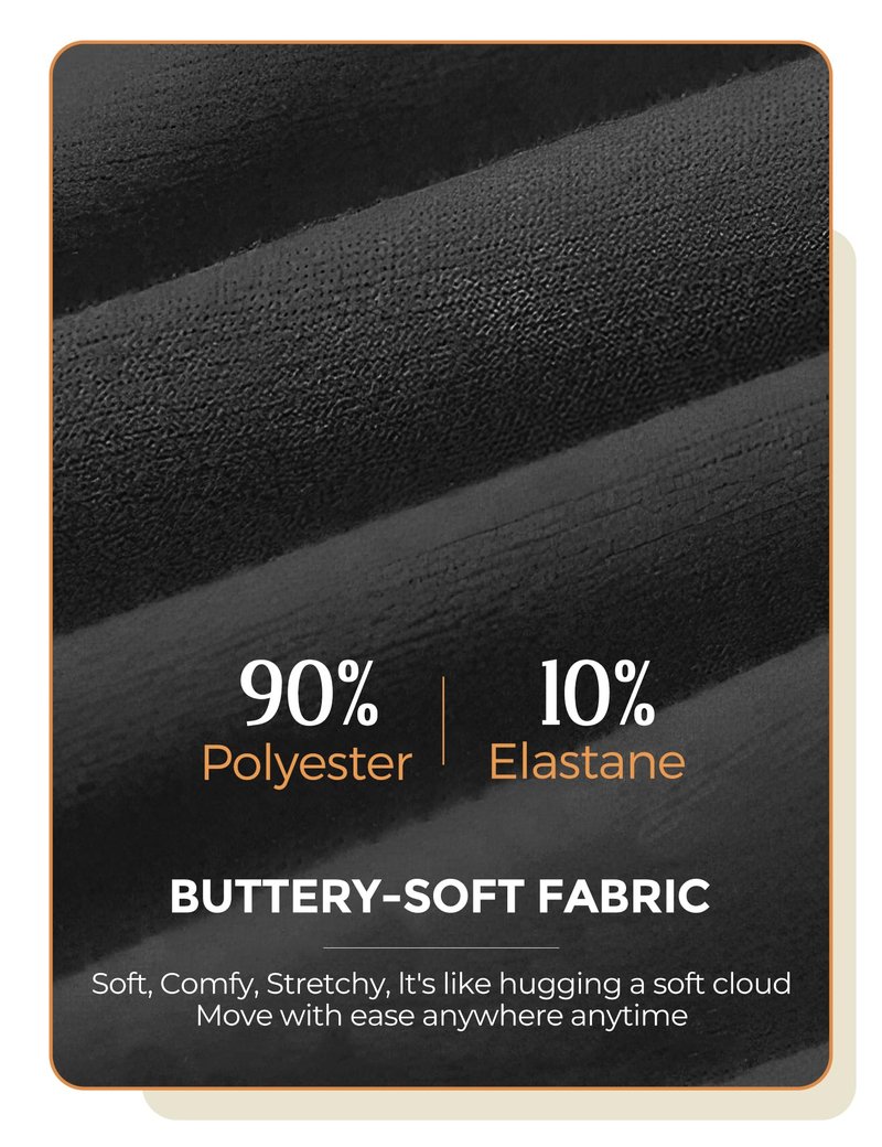 Buauty Biker Shorts Women - 5"/8" High Waisted Tummy Control Workout Gym Spandex Yoga Athletic Bike Shorts with Pocket