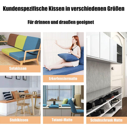Indoor Outdoor Bench Cushion ,Custom Washable Bench Cushion for Garden Furniture,Non Slip 2/3/4 Seater Pad Patio Kitchen Sofa Bench Cushions for Dinning Bench Swing Window Seat Pad (Thickness 15CM)
