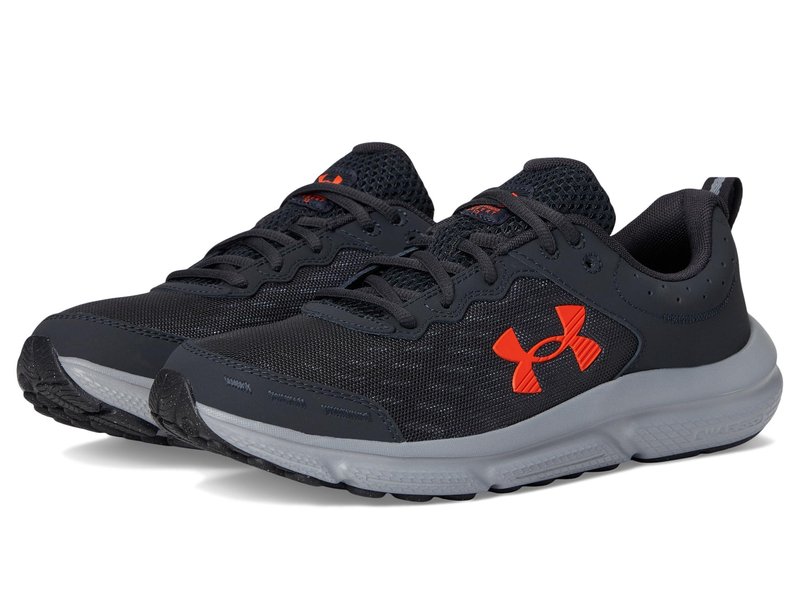 Under Armour Men's Charged Assert 10, (016) Anthracite/Anthracite/Ares Red, 17.5, US