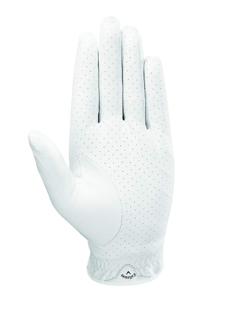 Callaway Golf Dawn Patrol Glove (Worn on Right Hand, White 2019, Medium, Standard)