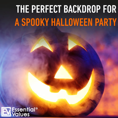 Essential Values Fog Machine Fluid - Extreme High Density (128 FL OZ / 1 Gallon) Manufactured in USA – White-Out Conditions with Lasting HEAVY Fog for Water Based Foggers Designed for 700 Watts+