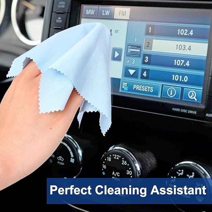 Frienda 50 Pcs Microfiber Cleaning Cloth