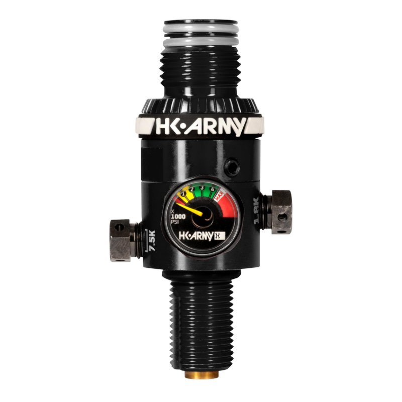 HK Army HP8 Paintball Air Tank Regulator - 800psi Output (Black)