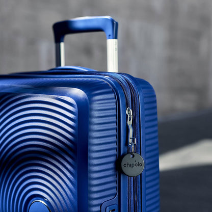 Chipolo ONE Spot - 4 Pack - Finder, Bluetooth Tracker - Works with The Apple Find My app (only for iOS) (Almost Black)