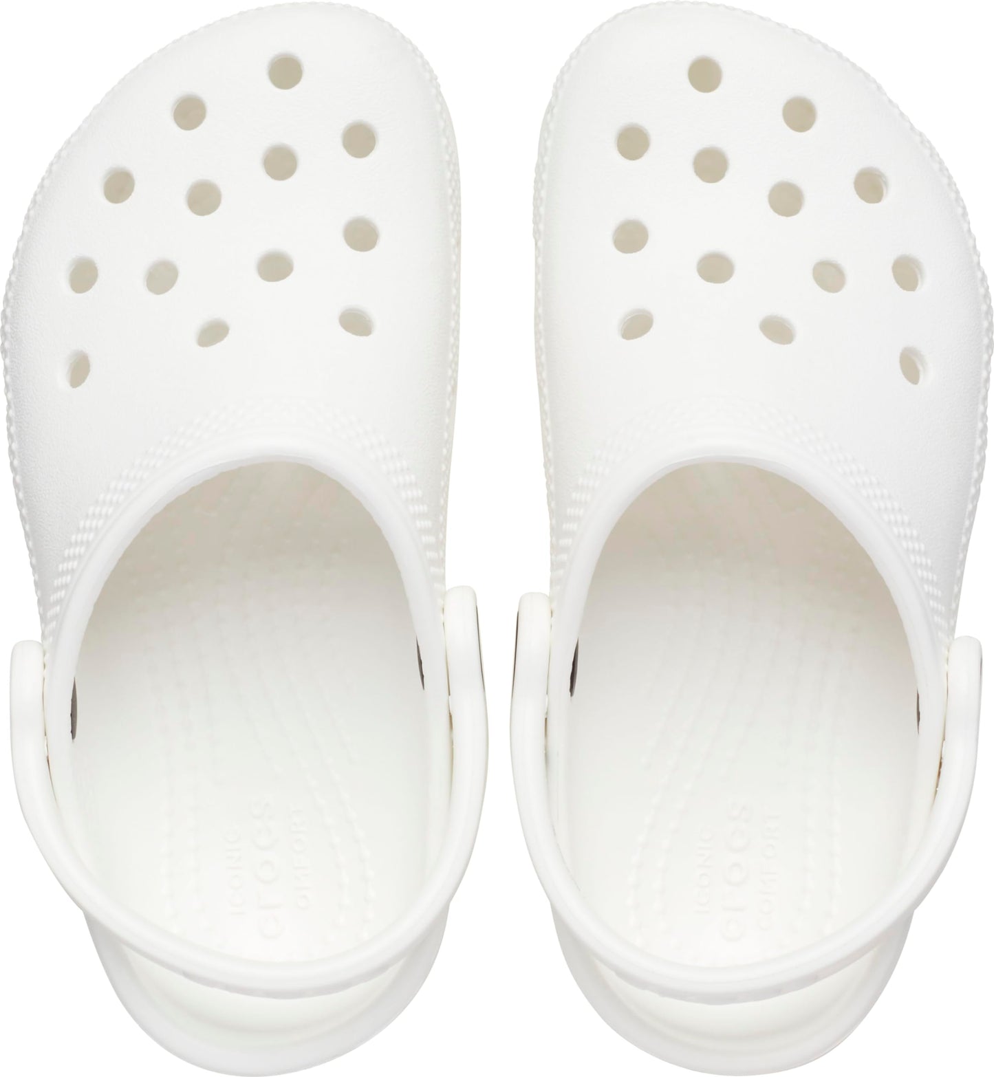 Crocs Unisex Kids Classic Clog T Clog, White, 8 UK Child