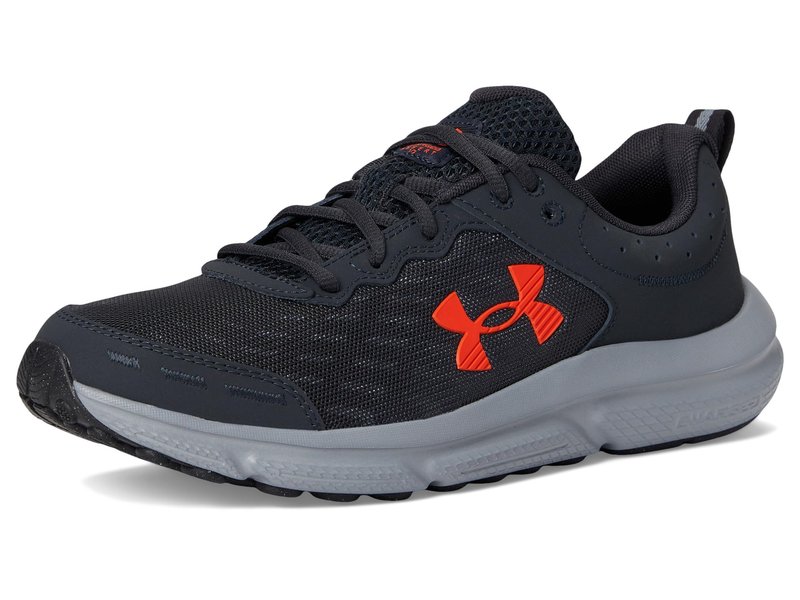 Under Armour Men's Charged Assert 10, (016) Anthracite/Anthracite/Ares Red, 9.5, US