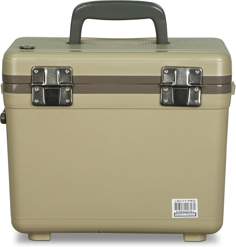 ENGEL Live Bait Cooler - Portable Fishing Minnow Bucket with Rechargeable Aerator | 13 Quart Capacity