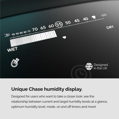 Meaco MeacoDry Arete® Two 12L Dehumidifier & HEPA H13 Air Purifier, Low Energy, Low Noise, Wi-Fi Meaco App, Smart humidity mode, removes moisture in homes and flats, 5x year warranty