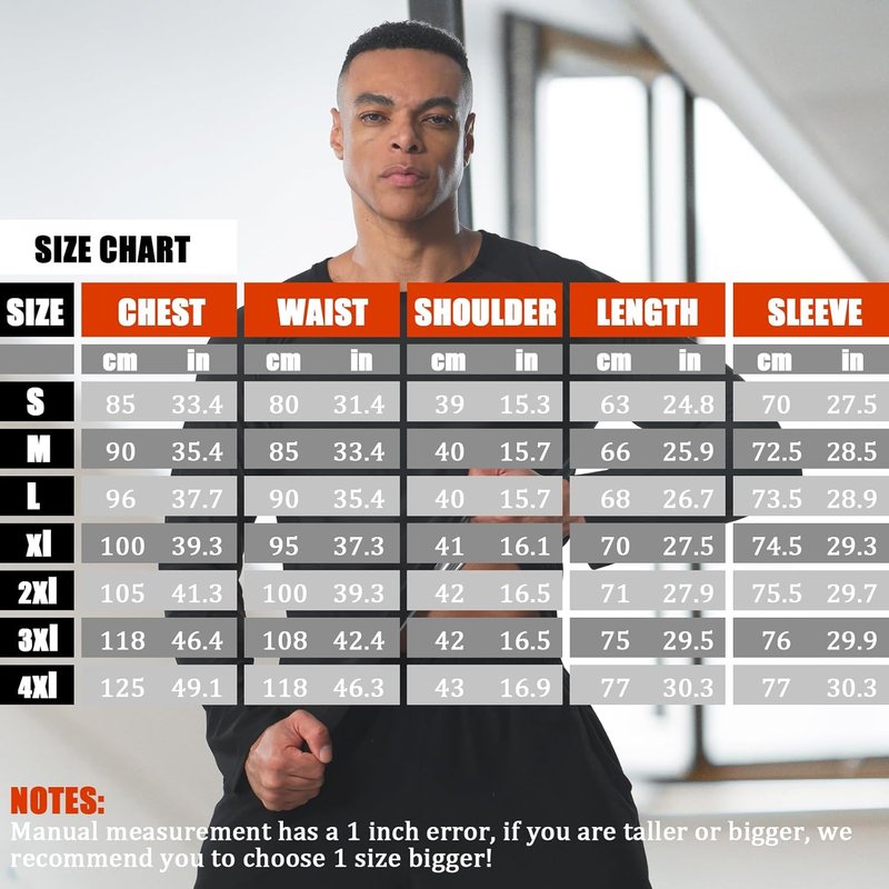 Men's Sauna Shirt - Weight Loss Sweat Suit for Effective Body Shaping | Compression Workout Gear