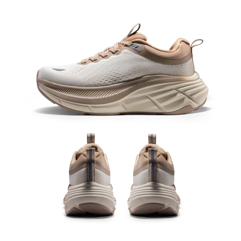 NORTIV 8 Women's Walking Shoes Cushion Comfortable ActiveBreeze Running Tennis Shoes Non-Slip Workout Gym Sports Athletic Breathable Fashion Sneakers,Size 9,Beige/Khaki,SNWS248W