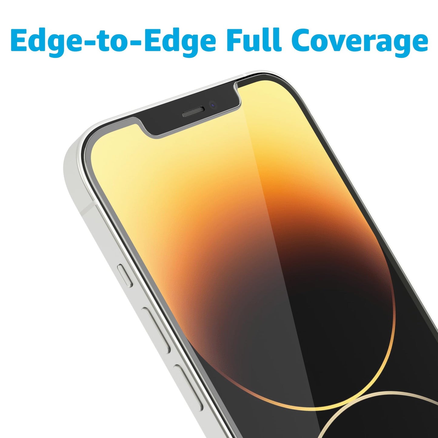 Casely iPhone 16, iPhone 15 Premium Tempered Glass Screen Protector