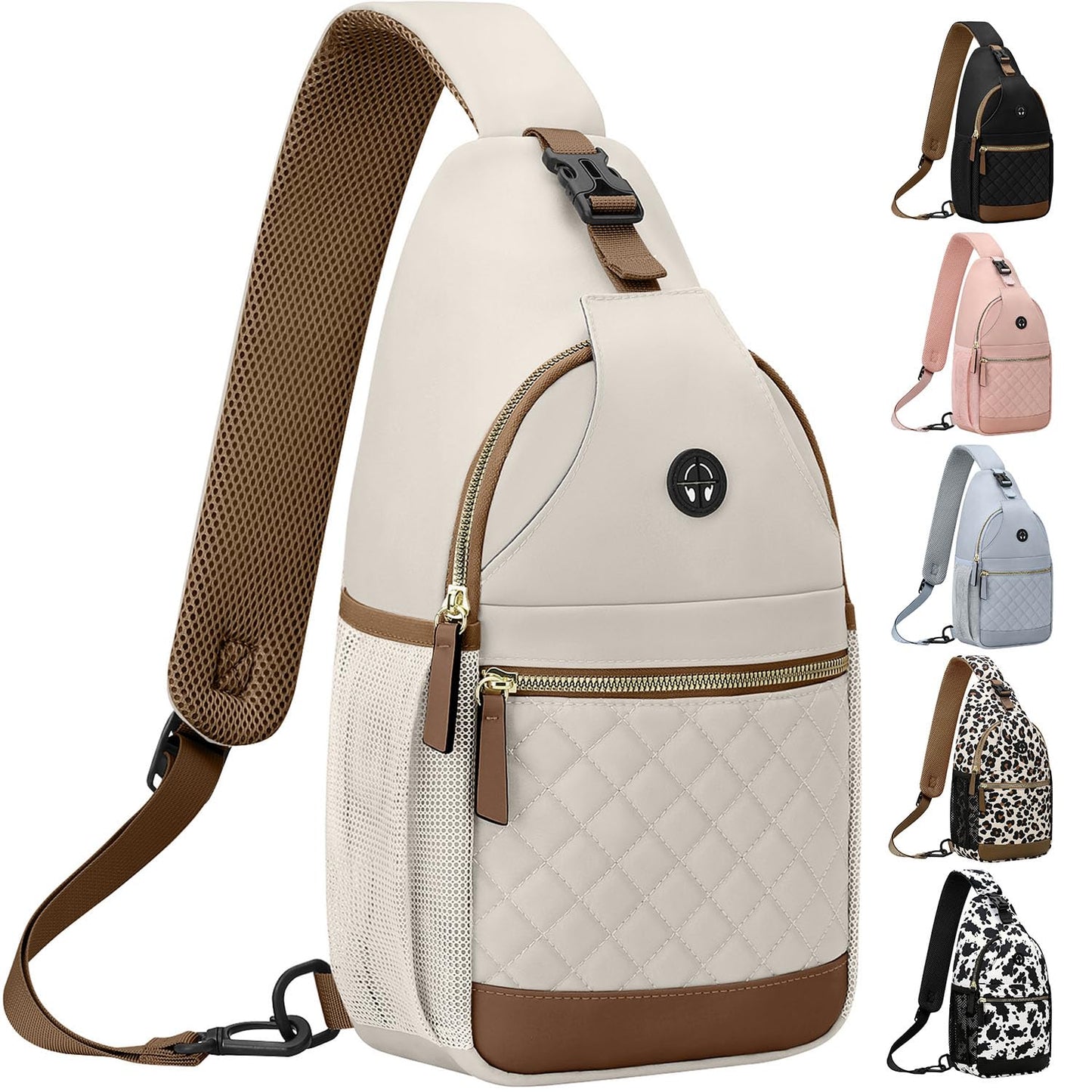 Small Crossbody Purses Bags for Women Men Travel, Chest Sling Bag Women Casual Cross Body Bag for Woman Sling Backpack