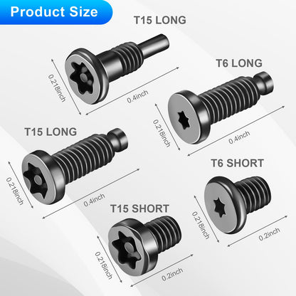 20Pcs Security Screws for Ring Doorbell Screws Replacement with Video Doorbell 2/3/4/Pro 2, CTYUKHS