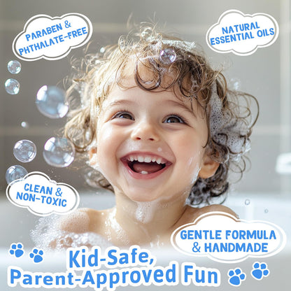 JuraFizz Bath Bombs for Kids with Surprise Inside, 24 Pack Kids BathBombs with Puppy & Cat Toys, Child-Safe Natural Bath Bombs with Toys Inside for Girls and Boys, Birthday Party Favors