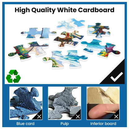 Jigsaw Puzzles for Adults 500 Pieces, Interlock Perfectly Letter on Back No Dust, Home Decor Birthday Party Gift Toy for Men Women Elders Seniors, 1:1 Poster Educational Toys & Games | 20.5 x 15 in