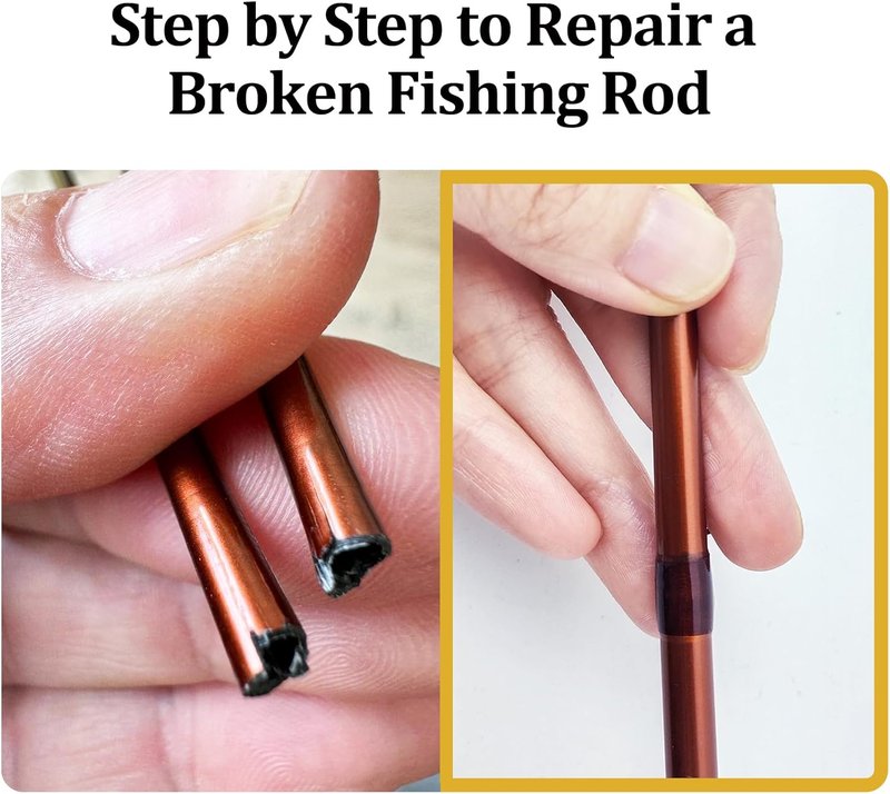 Aventik Fishing Rod Repair Kit - Complete Accessories for Carbon Fiber Pole Maintenance | Fix Broken Rods