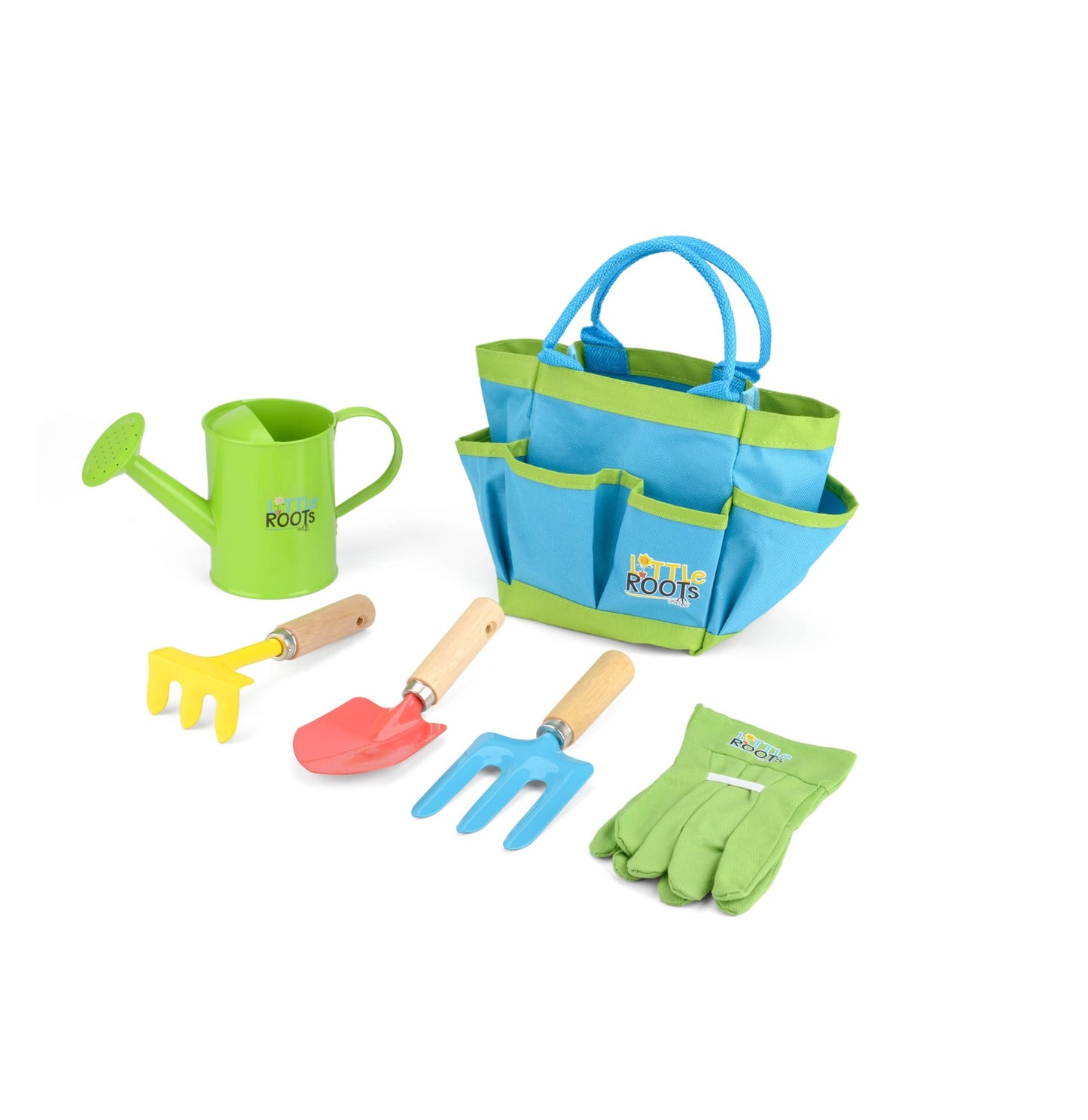 Little Roots BGG1653 Kids Tool Kit Bag, Toy Tool Box Set for Children, Multi-Colour
