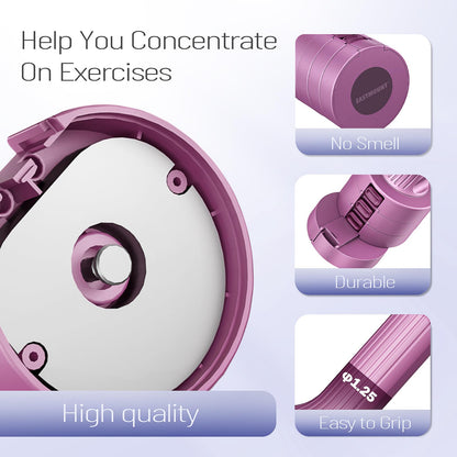 EAST MOUNT Adjustable Dumbbells 5 lb Dumbbells Set of 2 / Pair 10 lb Total Free Weights 6 in 1 Women Hand Weights for Home,Office,Gym Exercise Training 2lb 3lb 4lb 5lb Fast Adjust