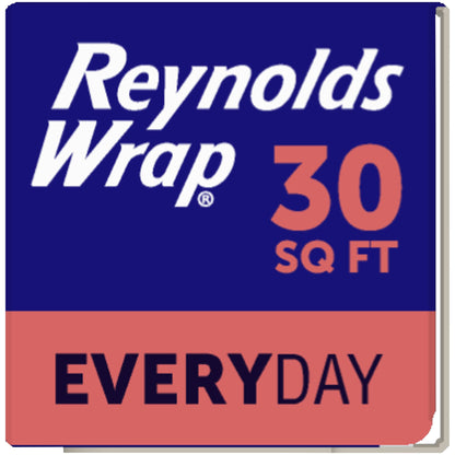 Reynolds Classic Kitchen Foil | Aluminium Foil | Tin Foil for Cooking, BBQ, Roasting | Pack of 1 Roll, 304mm x 9.14m | Packaging May Vary