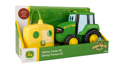 John Deere Kids Remote Controlled Johnny Tractor | Remote Control Car Farm Toy | RC Car Kids Toy Suitable For 18 Months & 2, 3, 4+ Years Old Boys & Girls, 42946A1