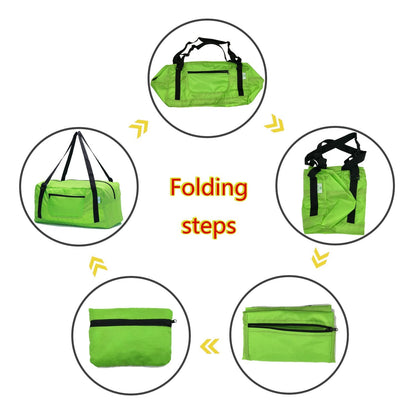 HOLYLUCK Foldable Travel Duffel Bag For Women & Men Luggage Great for Gym, army green, OneSize, Travel Bag