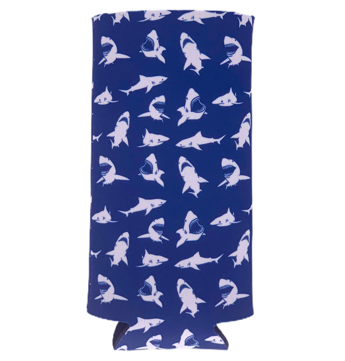 Shark Pattern Slim Can Coolie