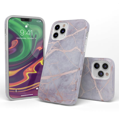Casely iPhone 12/12 Pro Case | Field of Flowers | Pastel Floral | Classic Ultra Slim Design